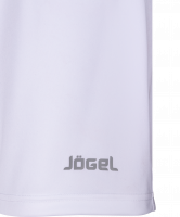 Шорты футбольные JFS-1110-018, белый/серый, детские