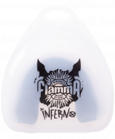 Капа Inferno White Black MGF-015BW, с футляром, черный/белый