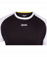 Футболка футбольная JFT-1011-061, черный/белый, детская