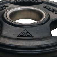 Диск обрезиненный DFC, чёрный, 51 мм, 10кг