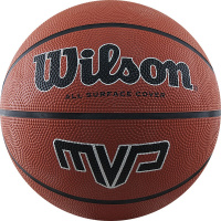 Мяч баскетбольный  WILSON MVP, арт.WTB1419XB07, р.7, резина, бутил.камера, коричневый