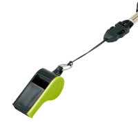 Свисток пласт. с шариком "MIKASA WH-10BKY", черно-желтый