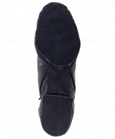 Джазовки подростковые, кожа, черный