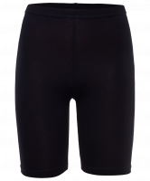 Велосипедки гимнастические AA-2301, до колена, хлопок, черный (44-48)