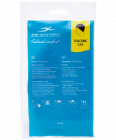 Шапочка для плавания Nuance Red, силикон