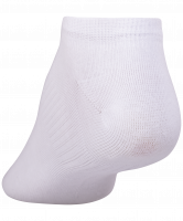 Носки низкие JA-004, белый/серый, 2 пары