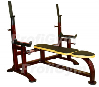 Скамья-стойка для жима лежа со страховочными упорами ProfiGym