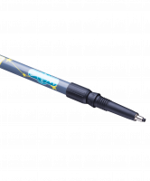 Палки для скандинавской ходьбы Starfall, 77-135 см, 2-секционные, синий/серый/жёлтый