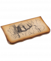 Нарды большие "Бухарские", деревянные шашки