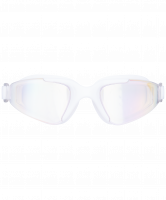 Очки для плавания Prisma Mirrored White, подростковые