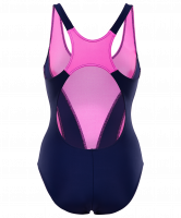 Купальник для плавания SC-2118, совместный со вставками, темно-синий (44-50)