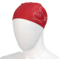 Шапочка для плавания детская  "FASHY Polyester kids Printed Cap", арт.3220-00-40, полиэстер, красный