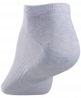 Носки низкие SW-205, голубой меланж/светло-серый меланж, 2 пары