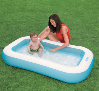 Бассейн детский прямоугольный Intex 57403, 166х100х28 см