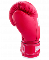 Перчатки боксерские RV-101, 6oz, к/з, красные