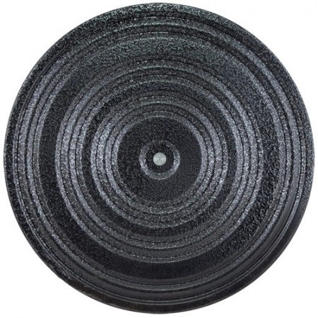 Диск здоровья 28 см, металл, черный