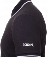 Поло детское JPP-5101-061, черный/белый