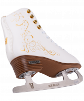 Коньки фигурные Pearl синт.кожа с мехом