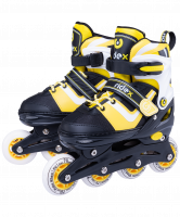 Ролики раздвижные Joker Yellow, пластиковая рама