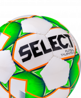 Мяч футзальный Talento 852615, U-9, №2, белый/зеленый/оранжевый