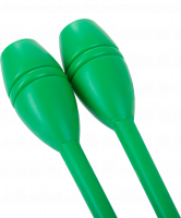 Булавы для художественной гимнастики AC-01, 35 см, зеленый