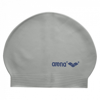 Шапочка для плавания  "ARENA Soft Latex", арт.9129457, СЕРЕБРИСТЫЙ, латекс
