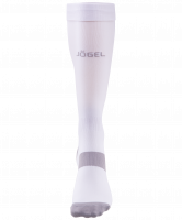 Гетры футбольные Essential JA-006, белый/серый