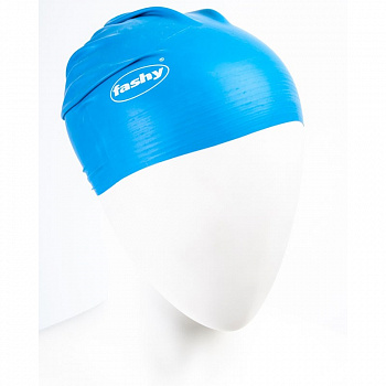 Шапочка для плавания  "FASHY Flexi-Latex Cap", арт.3030-50, латекс, голубой