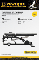 Скамья универсальная Powertec