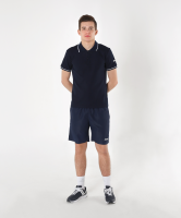 Поло JPP-5101-091, темно-синий/белый