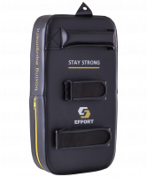 Макивара 2 ручки E656, кожзам, черный