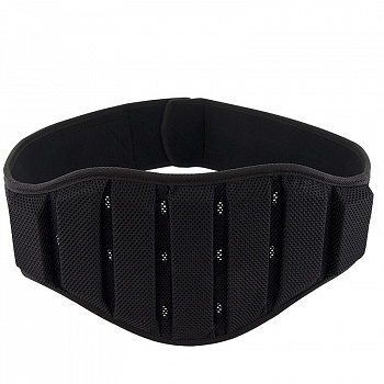 Пояс тяжелоатлетический "TORRES" арт.PRL619017M, р.M (дл. 105 см), шир. 20 см, неопрен, полиэст.,чер