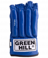 Перчатки снарядные ROYAL CMR-2076, шингарды, кожа, синие