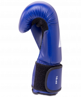 Перчатки боксерские SILVER BGS-2039, 12oz, к/з, синий