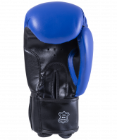 Перчатки боксерские Spider Blue, к/з, 12 oz