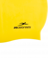 Шапочка для плавания Nuance Yellow, силикон