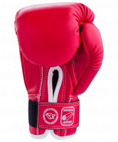 Перчатки боксерские RV-101, 6oz, к/з, красные