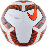 Мяч футбольный  "NIKE Strike Pro Team" арт.SC3539-101, р.5, 12п, FIFA Quality, ТПУ, маш.сш,бел-чер-оран
