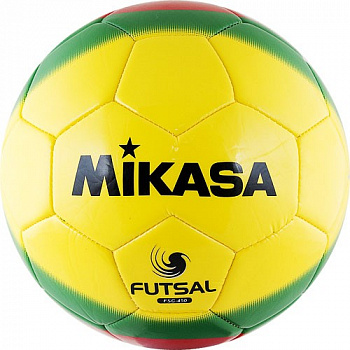 Мяч футзальный  "MIKASA FSC-450",р.4,гл.ТПУ,30 п,бут.к,маш.сш,жел-зел-крас