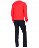 Тренировочный костюм JCS-4201-621, хлопок, черный/красный/белый