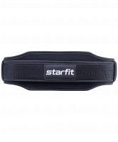 Пояс для фитнеса SU-310, универсальный, текстиль, черный