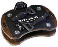 Виброплатформа G-Plate gp1.0v, mini, цвет венге