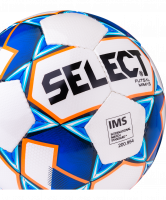 Мяч футзальный Futsal Mimas IMS 852608 №4, белый/синий/оранжевый/черный