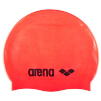 Шапочка для плавания  "ARENA Classic Silicone", арт.9166240, ЯРКО-КРАСНЫЙ, силикон