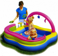 Детский бассейн-игровой центр BestWay 52125, 157х157х89 см