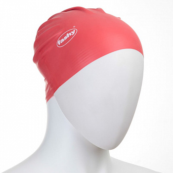 Шапочка для плавания  "FASHY Flexi-Latex Cap", арт.3030-40, латекс, красный