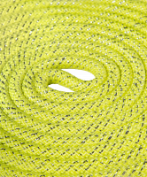 Скакалка для художественной гимнастики RGJ-304, 3м, салатовый/серебряный, с люрексом