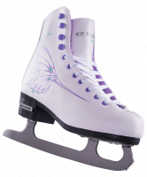Коньки фигурные Luna синт.кожа с мехом