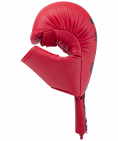 Накладки для карате Kick Red,  к/з, детский