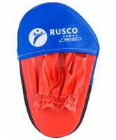 Лапы прямые, к/з, красный/синий, 34х20х20 см, пара